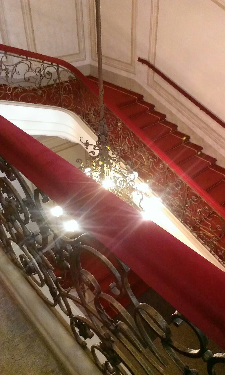Stufenteppich in der Hofburg